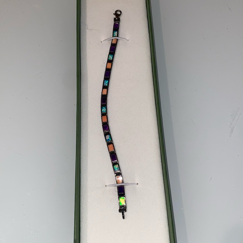 ✨Peyote Bird multi-stone tennis bracelet.✨✨✨✨✨